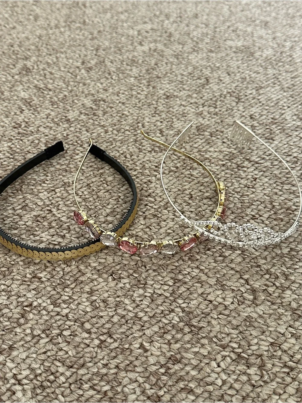 Claire's Pink, Blue, Mint & Black Girls Hair Accessory Set